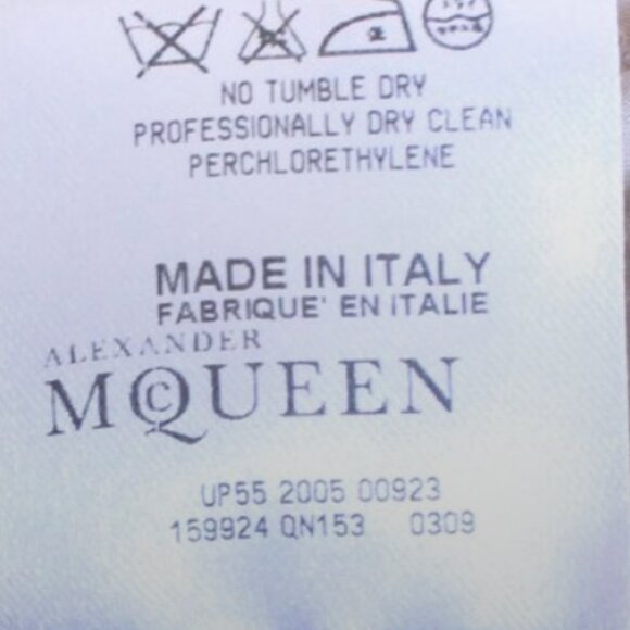 Alexander McQueen Taupe Stripe Bow Pencil Skirt S/S 2006 Collection - Picture 15 of 15